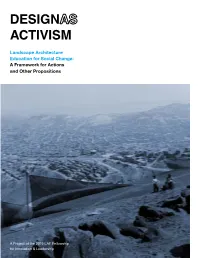 1. What Is Design Activism? 12 5