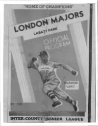 1947 London Majors Program