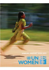 Annual Report 2010-2011 Priority Areas of Intervention