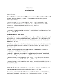 Dr Jon Morgan Full Publications List Chapters In