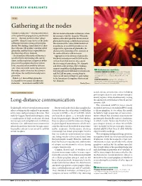 Gathering at the Nodes