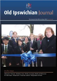 Old Ipswichian Journal