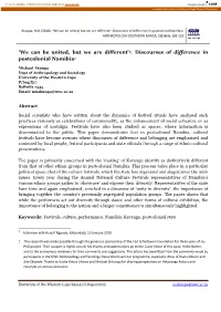 1: Discourses of Difference in Postcolonial Namibia2