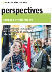 'International Community' and the Limits of External Intervention