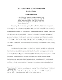 Nuclear Power Standardization
