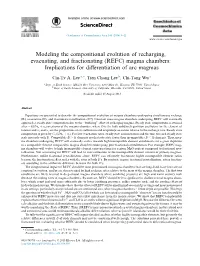 (REFC) Magma Chambers: Implications for Differ