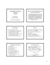 Cryptography and Network Security Chapter 4
