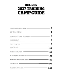 From David Braley Training Camp Media Information Club Directory Lions Executives Lions Coaches Football Operations Play