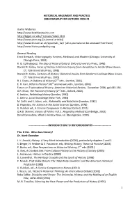 Part II Paper 1. HAP Bibliography