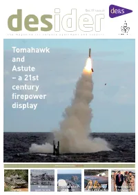 Tomahawk and Astute – a 21St Century Firepower Display