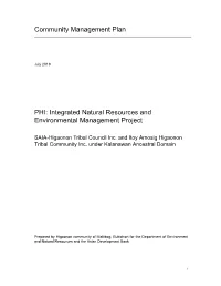Integrated Natural Resources and Environmental Management Project