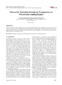 Intracavity Tunneling Introduced Transparency in Ultrastrong-Coupling Regime