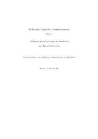 Technische Praxis Der Computersysteme Teil 1