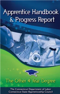 Apprentice Handbook & Progress Report