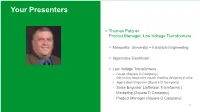 Low Voltage Distribution Transformers