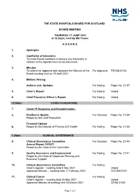 Board Papers -June 2021