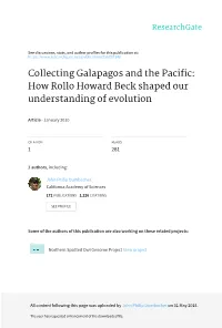 How Rollo Howard Beck Shaped Our Understanding of Evolution