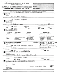 National Register of Historic Places Inventory -- Nomination Form