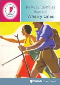 Railway Rambles from the Wherry Lines Contents