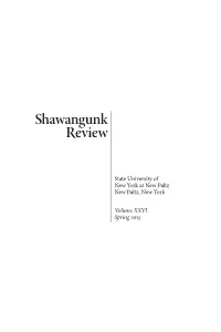 Shawangunk Review
