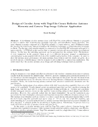 Design of Circular Array with Yagi-Uda Corner Reflector Antenna