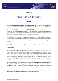 Document of Expertise
