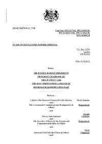 High Court Judgment Template