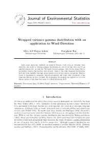 Journal of Environmental Statistics August 2014, Volume 6, Issue 2
