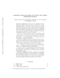 Arxiv:1812.00226V2 [Math.HO] 11 Feb 2019 2010 EBI’ ELFUDDFCIN N THEIR and FICTIONS WELL-FOUNDED LEIBNIZ’S ..Bso W Prahs5 Approaches Two on Bos 130 1.2