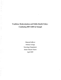 Combating HIV/AIDS in Senegal