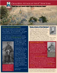 Cross Keys: Attack of the 8Th New York “They Did Not Know What Was in Store for Them”