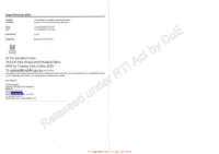 Documents Released Under RTI 200773