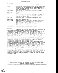 Informationprocessing of Issue Milieus" (David Domke and Dhavan