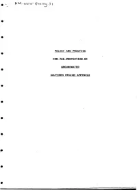 Policy and Practice for the Protection Of