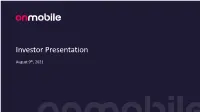 Q4 FY2021 Earnings Presentation