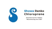 What Is Showa Denko Chloroprene?