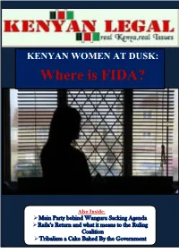 Where Is FIDA?