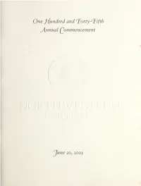 Annual Commencement / Northwestern University