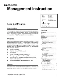 Management Instruction PO-420-2008-1 1 Definitions