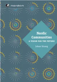 Nordic Communities a Vision for the Future