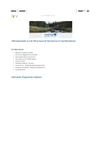 Source to Tap Newsletter: Issue 3