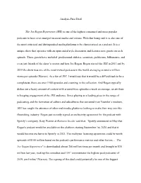 Analysis First Draft the Joe Rogan