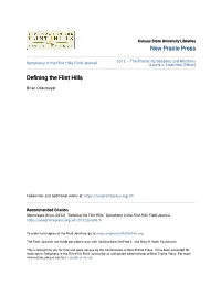 Defining the Flint Hills