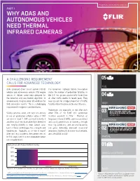 Why Adas and Autonomous Vehicles Need Thermal Infrared Cameras