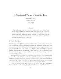 A Neoclassical Theory of Liquidity Traps