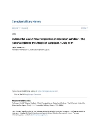 A New Perspective on Operation Windsorâ•Flthe Rationale Behind