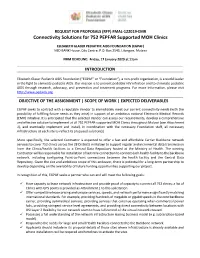 Connectivity Solutions for 752 PEPFAR Supported MOH Clinics
