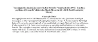 Fourth of July (1976) - Schedules and Lists of Events (2)” of the John Marsh Files at the Gerald R