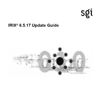 IRIX® 6.5.17 Update Guide