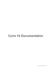 Curio 16 Documentation
